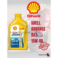 SHELL ADVANCE AX5 15W40 ORIGINAL 1 LITER