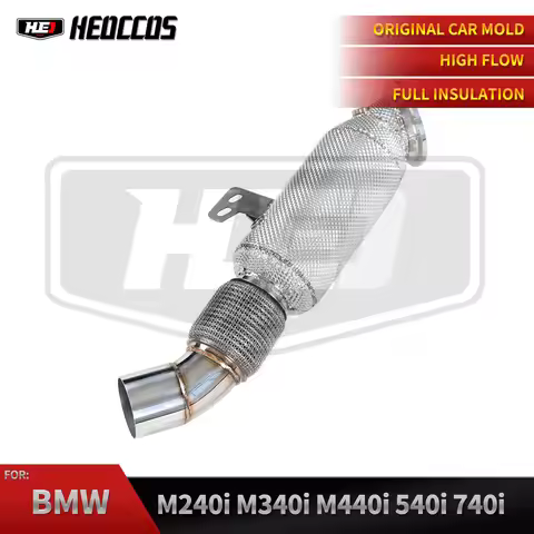 HEO Downpipe For BMW M140i M240i M340i M440i 540i 740i 840i X5 X6 X7 Z4 B58 Euro-VI OPF No Check Eng