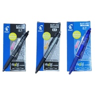Pilot Frixion 0.5 Black Pen biru (Can Be Erased)