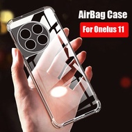 Casing For OnePlus 11 11R 5G 2023 Phone Case Shockproof Clear Silicone Anti-Fall Soft Bumper Back Cover for One Plus 10R 10T OnePlus11 OnePlus11R 5G