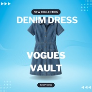 Pre-Loved/Thrifted Denim Dress Denim Dress Dress Woman
