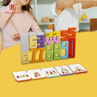 [UsusexaMY] Wooden Number Building Blocks Math Blocks for Kids for Boys Holiday