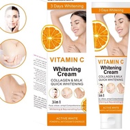VITAMIN C COLLEGEN MILK UNDERARM WHITENING CREAM FOR FACE