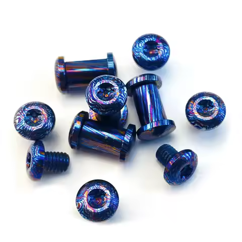 1/2Sets Timascus Lock Pivot Screws Folding Knives Shank Spindle Axis Rivets For Benchmade Bugout 535