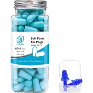 LYSIAN Ultra Soft Foam Ear Plugs for Sleeping, 60 Pairs, 38dB SNR / 31dB NRR Noise Reduction Earplug