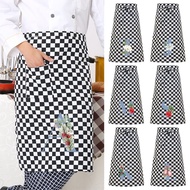 Half Apron Half-Length Cafeteria Short For Restaurants Korean Style Sports