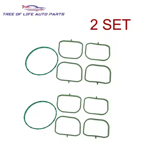 1/2SET Engine Intake Manifold Gasket Seal LF01-13-111 For Mazda 3 2005-2012 Mazda 5 2005-2015 Mazda 