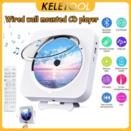 Portable CD player Bluetooth Rechargeable Cute CD Player and Blue Light 5.0 Portable Music Player Ho