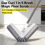 Broom Brush Magic Brush Floor Brush Gap Scrub Tile Cuci Tandas Toilet Broom