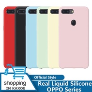 For OPPO Official Style Liquid Silicone Case for OPPO R17 R15 Pro R11S Plus Case