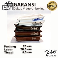 Bonsai Ceramic Pot | Succulents | Cactus cactus | Medium Flower