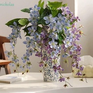 NICKOLAS Simulation Artificial Jasmine, Like Real Beautiful Jasmine Artificial Hanging Flowers, Balcony Art Luxury Colorful Artificial Silk Flowers Home