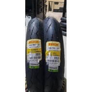 Paket ban pirelli diablo rosso corsa 2 90/80-R17 &amp; 110/70-R17 tipe