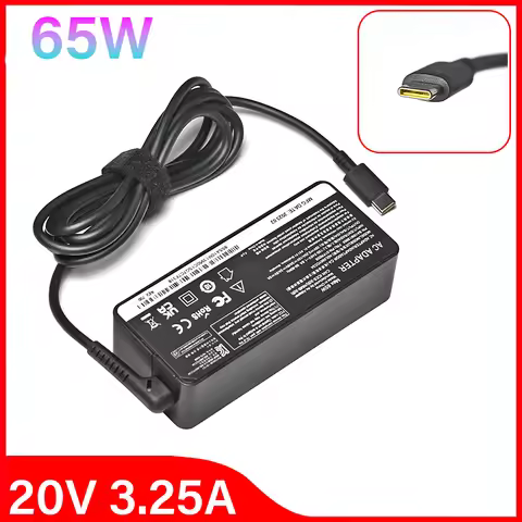 Reletech 65W USB C Laptop Charger Power Adapter For Lenovo ThinkPad,Hp,Chromebook,Yoga,Dell, ASUS,Ac