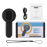 กล้องจุลทรรศระบบดิจิทัลแบบพกพาสำหรับวิเคราะห์ผิว-เครื่องตรวจสภาพผิวหน้ามือถือแบบชาร์จไฟได้พร้อมไฟ LE