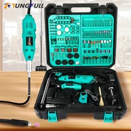 Mini Rotary Tool Drill Mini Grinder Hand Drill Polishing Machine mini drill box With Dremel Accessor