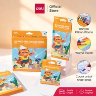 Deli Wood-Free Color Pencil 12 Colored Pencils 24/s 36 Colors Wood-Free EC107 Deli Colour Pencil
