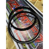 DEVILS PROFESSIONAL RIM 1.2 X 1.4 BROKEN SIZE BLACK