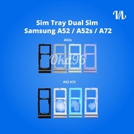Simtray Sim Tray Samsung A52 A52s A72 Dual Dim | Sim Card Holder