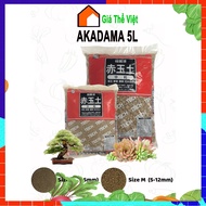Đất nung AKADAMA Nhật Bản 14L (~11kg) giá thể trồng bonsai giữ ẩm sen đá phân nền thủy sinh thoát nư