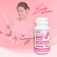 "Reveal Your Glow ✨" 1 Bottle (60 Tablets) Oswell Gluta Maxx with Glutathione Ascorbic Acid and Grape Skin Extract | Improves Skin Nourishment Promotes Better Sleep and Metabolism Boost Immunity! No More Breakouts Dark Spots Dull and Tired-Looking Skin!