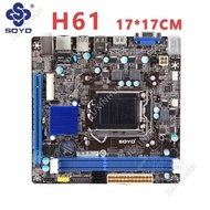 Soyo h61 mini 17 * 17 Mini ITX motherboard LGA 1155 Used