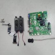 TH-40G300K PANASONIC 40"TV MAIN BOARD, RIBBON CARD, POWER BUTTON AND SPEAKER