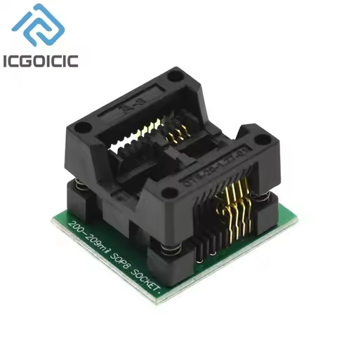 150Mile 200 Mile SO8 SOP8 To DIP8 EZ Programmer Adapter Socket Converter Module For EZP2010 EZP2013 