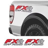 FX4 Off Road Car Sticker For Ford Ranger Raptor F150 Mitsubishi L200 Isuzu Dma Nissan NAVARA Toyota 