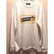 100% Cotton Hysteric Glamour Hysteric Glamour Stuffy Voice Long Sleeve All-Match Printed T-Shirt Top