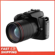 4K Digital Camera WiFi Digital Video Camera 64MP Dual Lens 3 Inch IPS Screen 16X Anti-Shake Zoom Nig