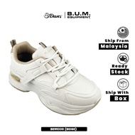 Dans X BUM Equipment Kasut Sneaker Kasual Wanita / Perempuan - Beige/Merah Jambu BE99330 / BE99331