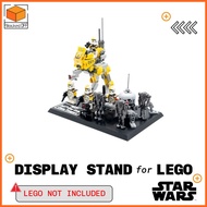 Display Stand for Lego Star Wars 327th Star Corps Battle Pack (75432)