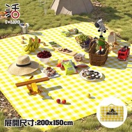 Micasa [150x200cm] 4-6人 加厚戶外野餐.防水沙灘墊
