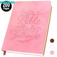 MIQUEL Bible Study Journal, PU Inspirational S.O.A.P Method Journal, Gifts Reflection Supplies a5 Si