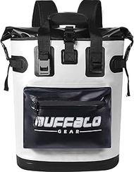 Buffalo Gear Large Backpack Cooler,32Qt Leakproof Cooler Backpack Insulated Cooler for Picnic Beach 