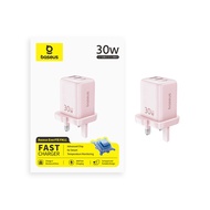 Baseus EnerFill FN11 Fast Charger 2U+C 30W UK GaN Tech Compact Travel Smaller Size Charger