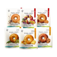 九日贝果脆Jiurihua Yun Bagel Crisps—Non-Fried, Lightly Baked: Honey Butter / Matcha Red Bean / Assorted V