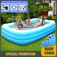 Inflatable Swimming Pool Play Pool Kid Pool Outdoor Swimming Pool Baby Toys Pool Kolam Mandi
