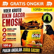 SEMPATI Pakan Burung Super Murai Sempati Kroto Sari Voer Pur Kasar Makanan Burung Murai Batu Kacer V