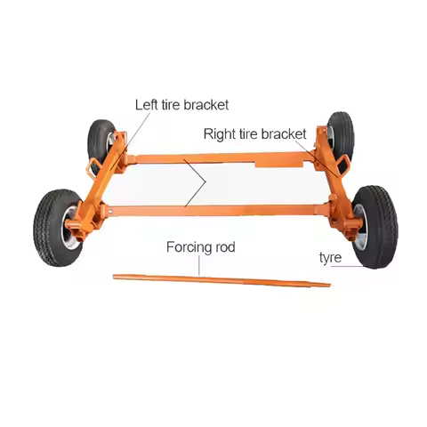 Wheel Dolly Car Jack Vehicle Mover Tow Dolly High Quality Moving Tool Large Wheel Tow Dolly 3T OEM