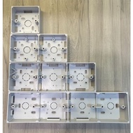 PVC Box Surface Type Nut Box /Electrical Box /Base 3x3 / 3x7 /3x10 /3x12