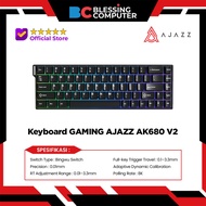 AJAZ AK680 V2 Mechanical Black Gaming Keyboard