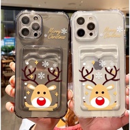 Deer Christmas Soft Case for Storing Redmi K50 Ultra K60 Ultra K70E 9 Power 9T 9 9 Prime 9AT 9i 9A 9