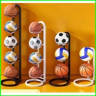 B4 Basketball Storage Ring Organizer Football Volleyball Rugby Ball Rack 3/4/5 Layer Cube Vertical 4