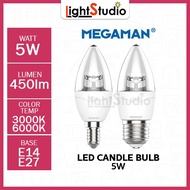 Megaman LED Candle Bulb 5W E14/E27 (Non Dim/Dimmable)