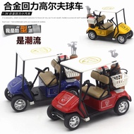 1:36 Alloy Golf Cart Model Toy, Alloy Toy Car Model Decoration Ornament