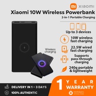 Xiaomi Mi 10W Wireless Powerbank, 10000mAh 22.5W Fast Charging, Portable Charger, Travel Friendly, Ready Stocks