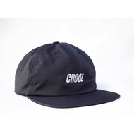 ITALYCS NYLON | CROOZ 6-PANEL HAT | BLACK BLACK BLACK 6 Panel Cap
