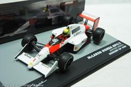 【現貨特價】1:43 Altaya F1 1989 #1 McLaren MP4/5 Ayrton Senna